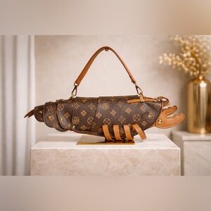 Lobster Purse! New! Dark Brown